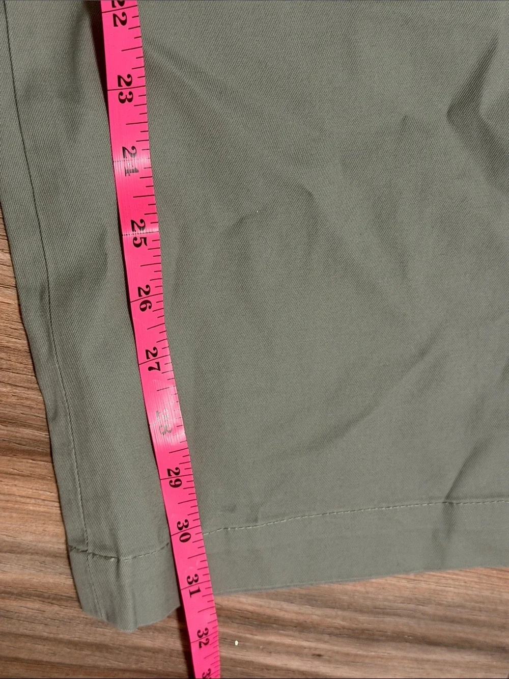 Banana Republic Aiden Slim Fit Stretch Green Chino Pants Mens 38x32 NWT